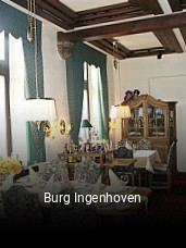 Burg Ingenhoven tisch reservieren