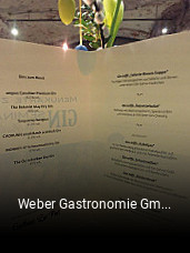 Weber Gastronomie Gmbh Co. Kg tisch reservieren