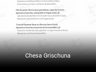 Chesa Grischuna online reservieren