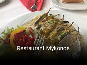 Jetzt bei Restaurant Mykonos einen Tisch reservieren