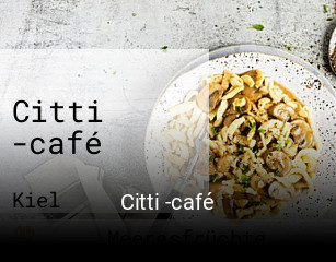 Citti -café tisch buchen