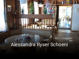 Jetzt bei Alessandra Ryser Schoeni einen Tisch reservieren