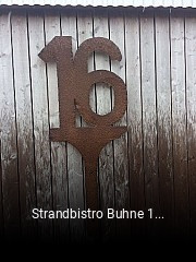 Strandbistro Buhne 16 tisch reservieren