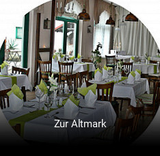 Jetzt bei Zur Altmark einen Tisch reservieren