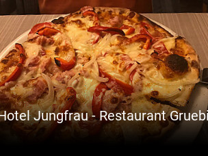 Jetzt bei Hotel Jungfrau - Restaurant Gruebi einen Tisch reservieren