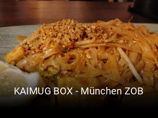 Jetzt bei KAIMUG BOX - München ZOB einen Tisch reservieren