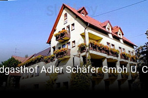 Landgasthof Adler Schäfer Gmbh U. Co. Kg tisch reservieren