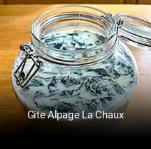 Jetzt bei Gite Alpage La Chaux einen Tisch reservieren