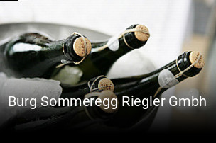 Burg Sommeregg Riegler Gmbh online reservieren