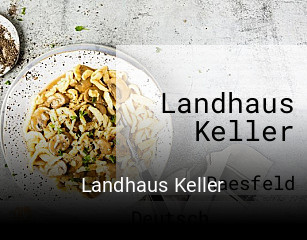 Landhaus Keller tisch reservieren
