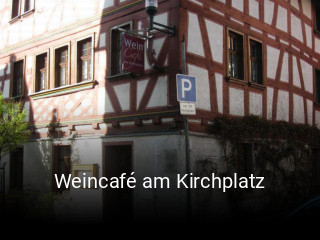 Weincafé am Kirchplatz reservieren