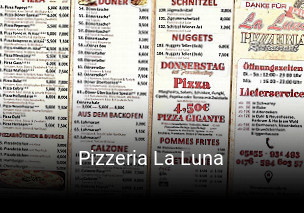 Pizzeria La Luna tisch reservieren
