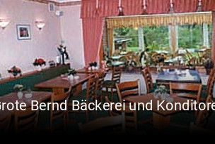 Grote Bernd Bäckerei und Konditorei online reservieren