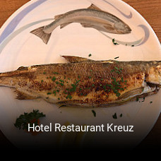 Hotel Restaurant Kreuz tisch reservieren