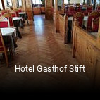 Hotel Gasthof Stift tisch buchen
