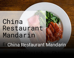 China Restaurant Mandarin tisch reservieren