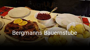 Bergmanns Bauernstube tisch reservieren
