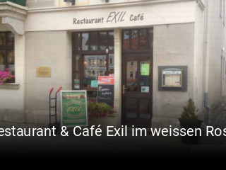 Restaurant & Café Exil im weissen Ross tisch reservieren
