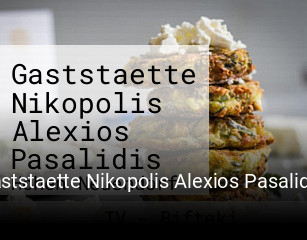 Gaststaette Nikopolis Alexios Pasalidis online reservieren