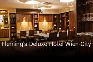 Jetzt bei Fleming's Deluxe Hotel Wien-City einen Tisch reservieren