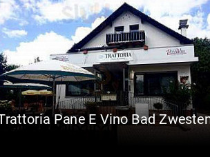 Jetzt bei Trattoria Pane E Vino Bad Zwesten einen Tisch reservieren