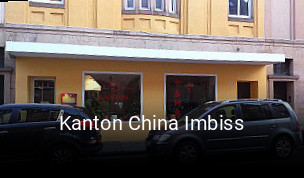 Kanton China Imbiss tisch buchen