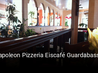 Napoleon Pizzeria Eiscafé Guardabasso reservieren