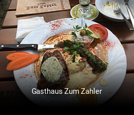 Gasthaus Zum Zahler online reservieren
