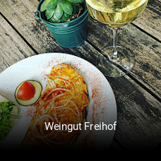 Weingut Freihof tisch buchen