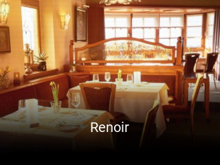 Jetzt bei Renoir einen Tisch reservieren