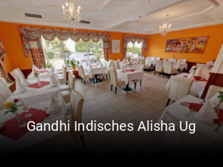 Gandhi Indisches Alisha Ug online reservieren