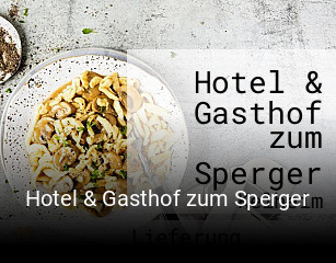 Hotel & Gasthof zum Sperger online reservieren