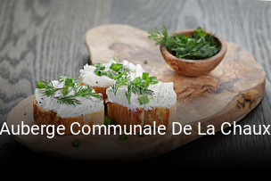 Jetzt bei Auberge Communale De La Chaux einen Tisch reservieren