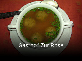 Gasthof Zur Rose reservieren