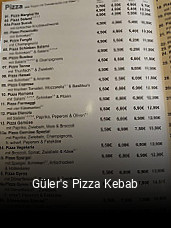 Güler's Pizza Kebab tisch buchen