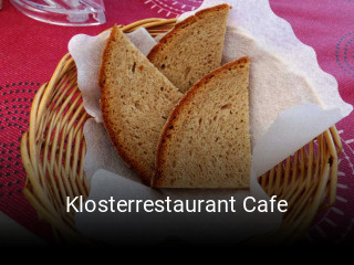 Klosterrestaurant Cafe tisch buchen