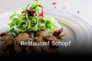 Restaurant Schopf online reservieren