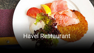 Jetzt bei Havel Restaurant einen Tisch reservieren