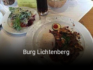 Jetzt bei Burg Lichtenberg einen Tisch reservieren