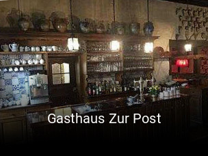 Gasthaus Zur Post tisch buchen
