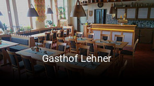 Gasthof Lehner tisch reservieren