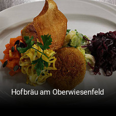 Jetzt bei Hofbräu am Oberwiesenfeld einen Tisch reservieren