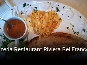 Jetzt bei Pizzeria Restaurant Riviera Bei Franco Patitucci einen Tisch reservieren