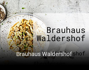 Brauhaus Waldershof online reservieren