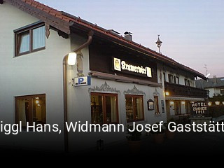 Jetzt bei Niggl Hans, Widmann Josef Gaststätte einen Tisch reservieren