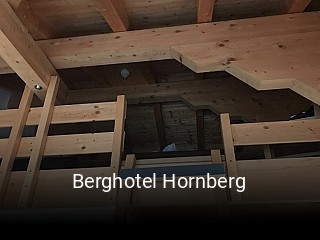 Berghotel Hornberg tisch buchen