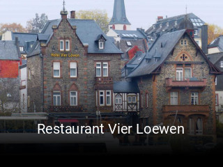 Jetzt bei Restaurant Vier Loewen einen Tisch reservieren