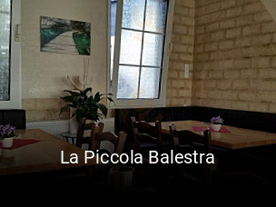 Jetzt bei La Piccola Balestra einen Tisch reservieren