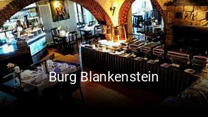 Burg Blankenstein tisch buchen