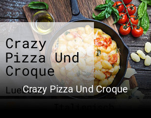 Jetzt bei Crazy Pizza Und Croque einen Tisch reservieren